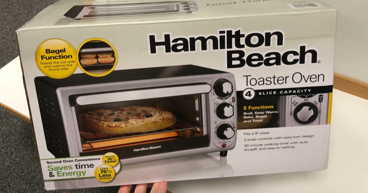 Hamilton Beach 4Slice Toaster Oven Only 21.59 at Kohl's (Regularly 40)