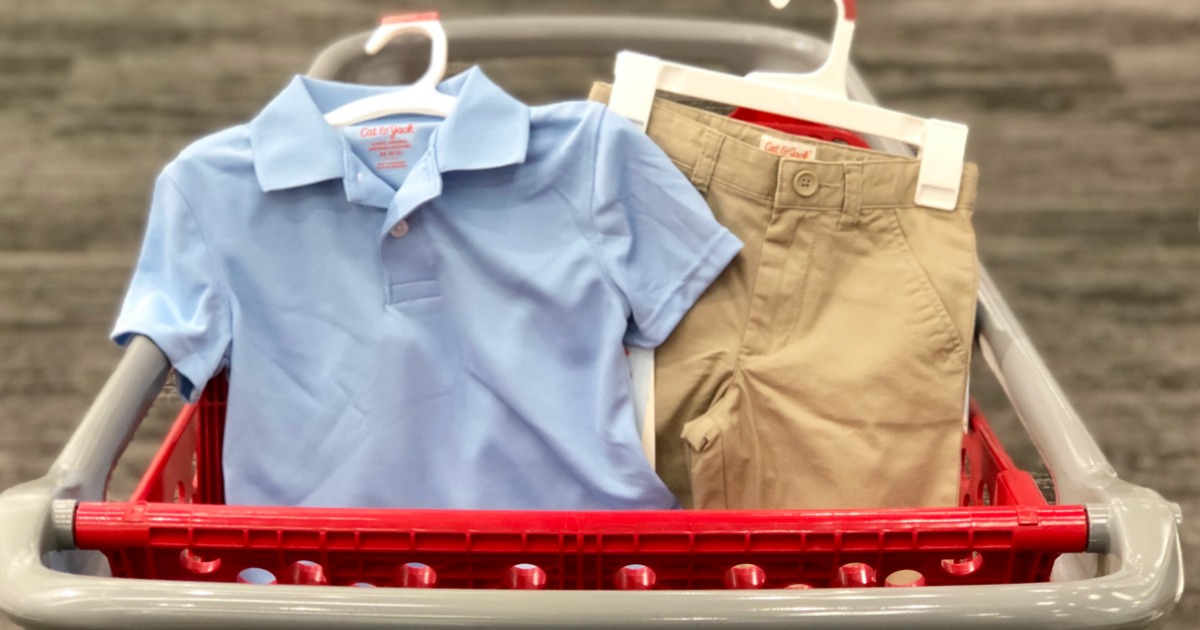 Cat & Jack School Uniforms as Low as 3.60 at Target
