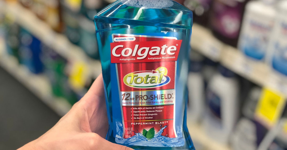 New 1/1 Colgate Mouthwash Coupon = Only 49¢ After Rewards at CVS