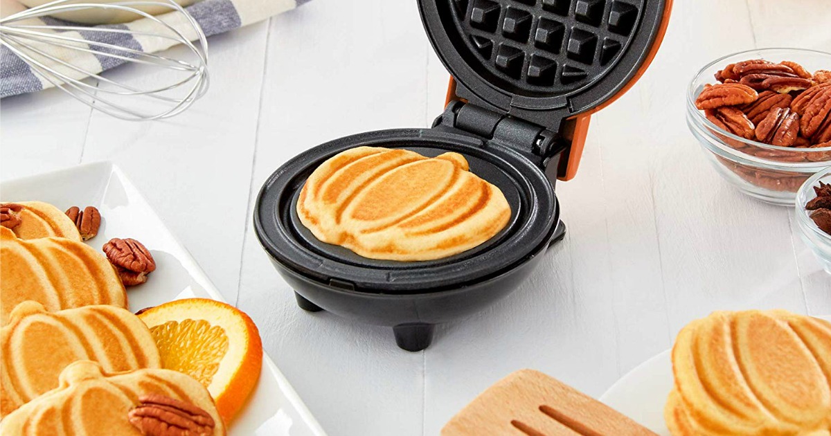 Dash Waffle Maker or Pumpkin Waffle Maker Only 8.49 at Kohl's + More