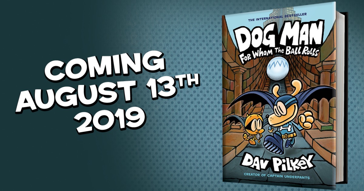 Dog Man For Whom the Ball Rolls Hardcover Book Only 5