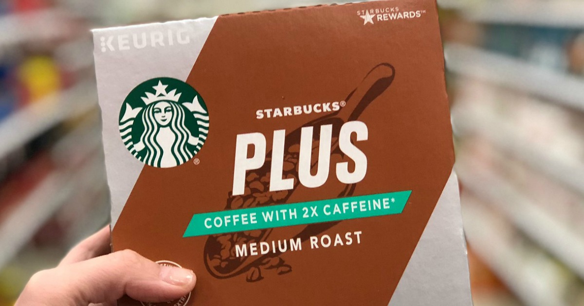 Starbucks PLUS KCups 10Count Only 4.99 After Cash Back at CVS