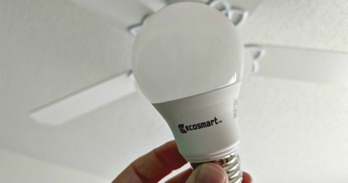 EcoSmart LED Dimmable Light Bulb 12-Pack Only $11 Shipped (Regularly $42)