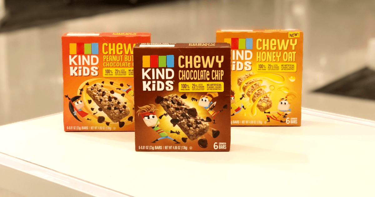 KIND Kids Granola Bars Only 1.50 After Cash Back at