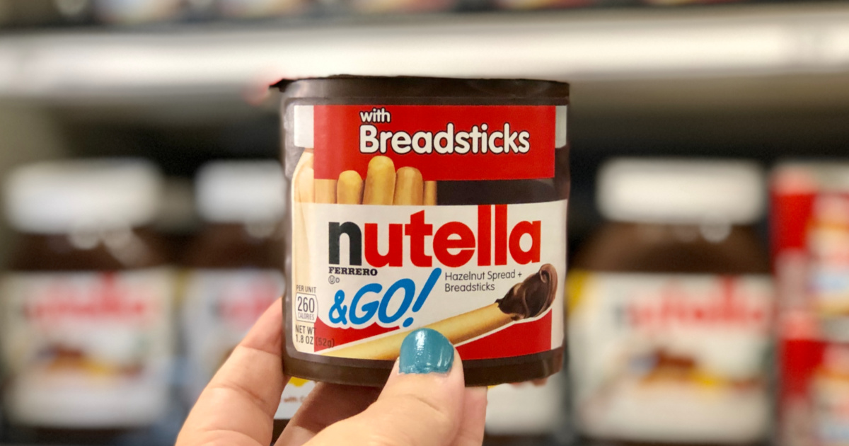 Nutella Snack Packs 12Count Only 10.68 Shipped on Amazon (Just 89¢ Each!)