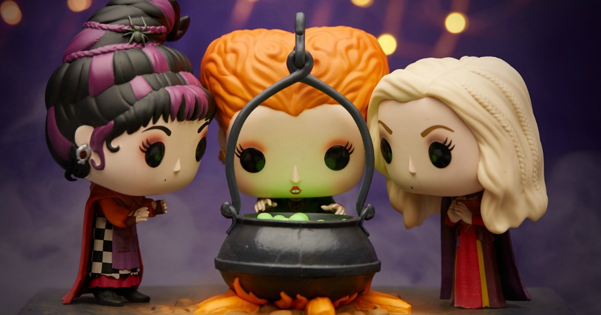 Hocus Pocus Sanderson Sisters Funko Pop! Figures Just 10.39 at Spirit Halloween + More