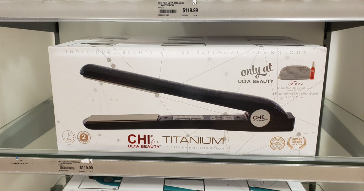 50 Off CHI Hair Care Products, Titanium Flat Irons & More at ULTA