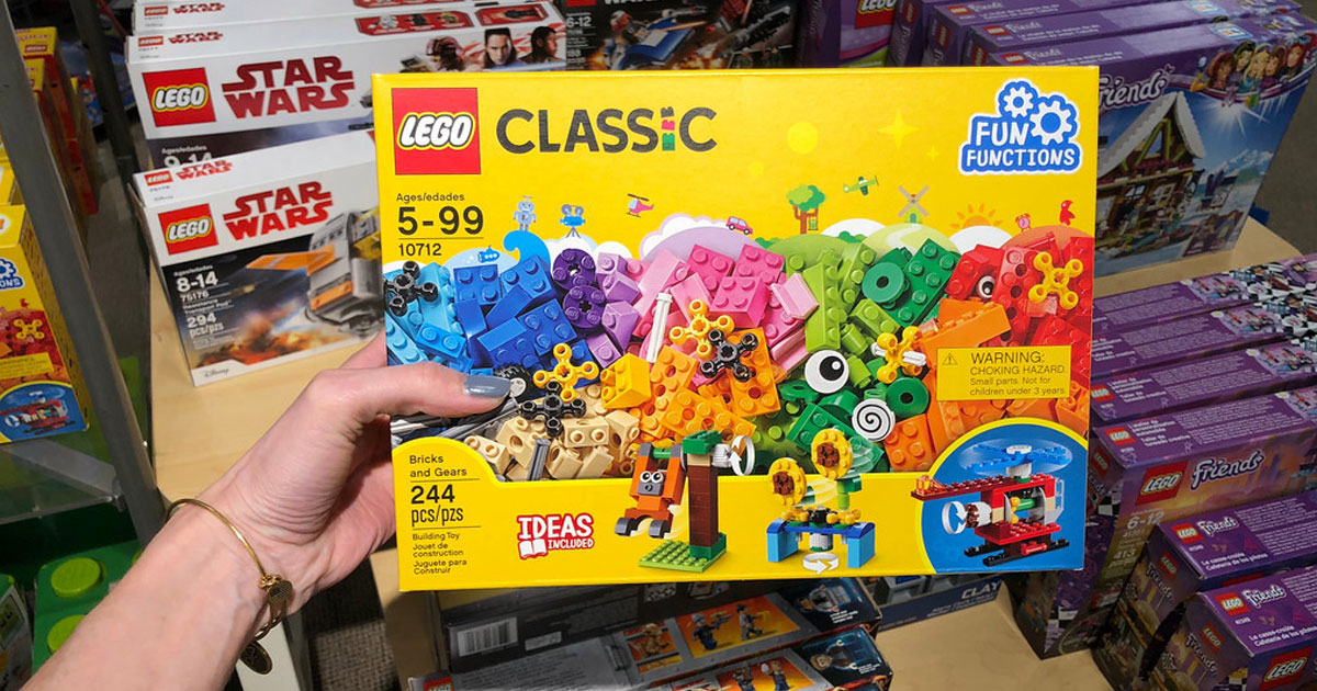 LEGO Classic Bricks & Gears Set Only 11.99 (Regularly 20) Excellent