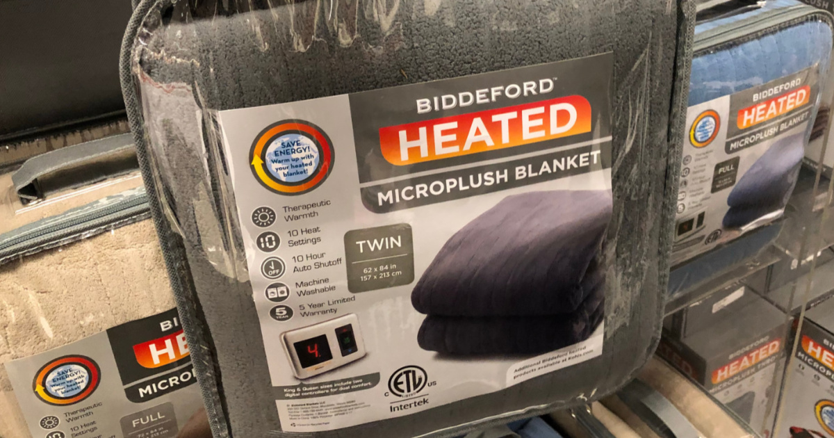 Biddeford MicroPlush Heated Blankets as Low as 25.49 at JCPenney