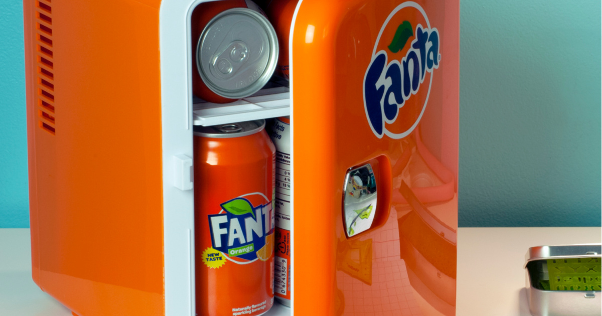 Soda Themed 6Can Fridges Only 29.97 on (Regularly 60