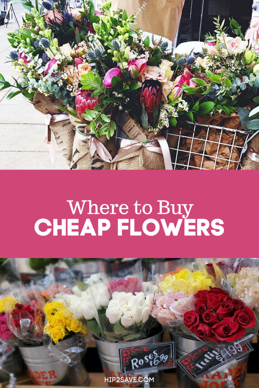 How to Score Beautiful Bouquets of Flowers for Cheap!