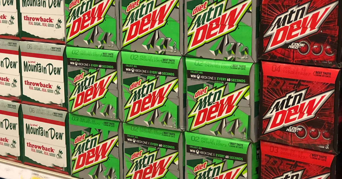 32 Diet Mountain Dew Nutrition Label Labels Database 2020