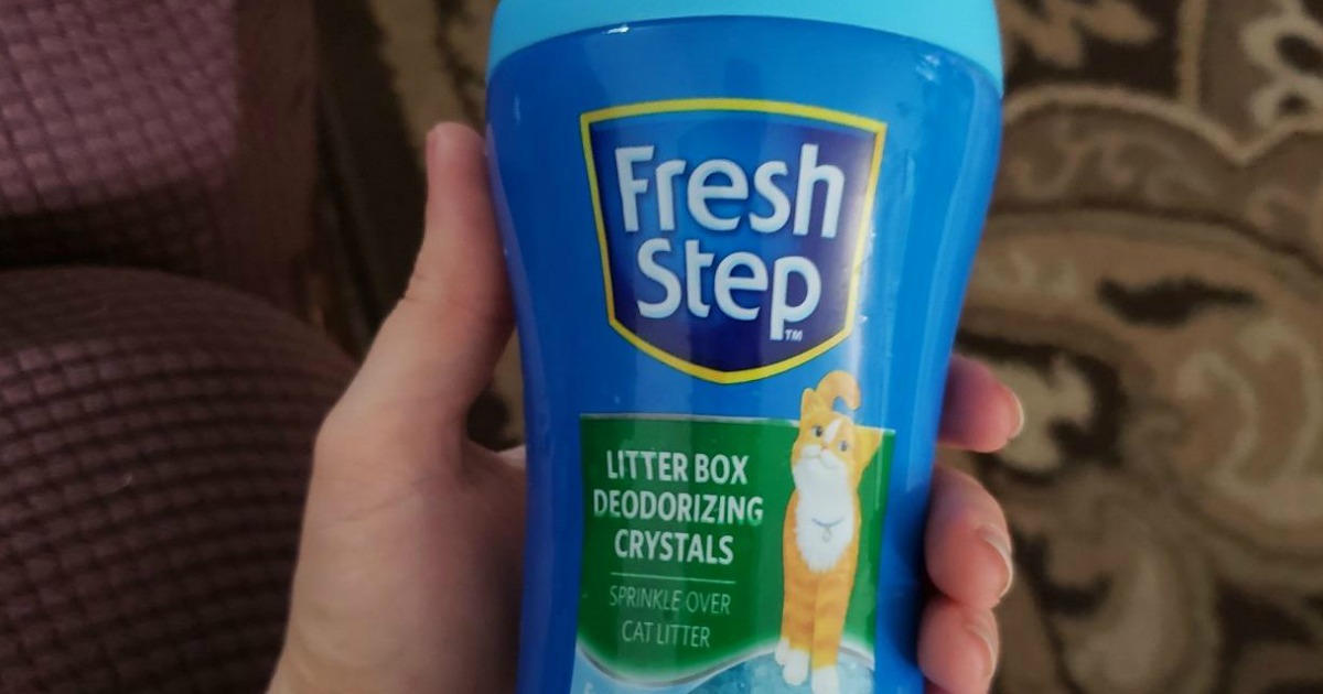 Fresh Step Cat Litter Deodorizing Crystals Only 2.20