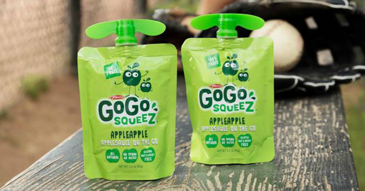 GoGo squeeZ Variety 20Pack Only 8.30 Shipped on Amazon Just 42¢ Per Pouch Hip2Save