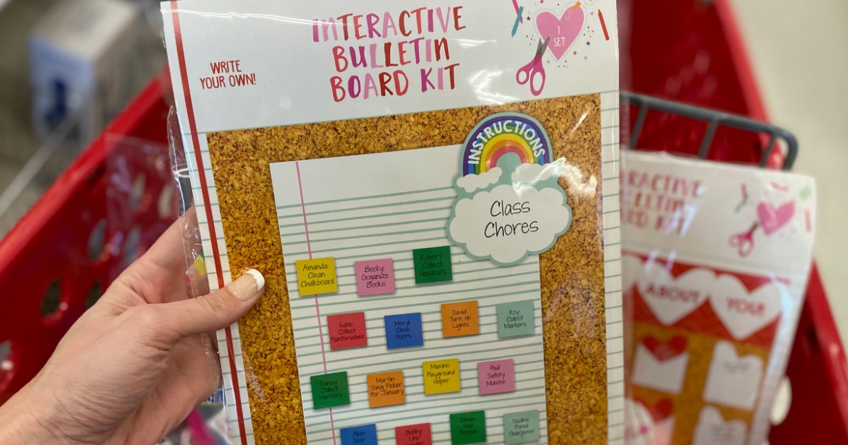 Bulletin Board Kits Only 3 at Target in Bullseye's Playground + More