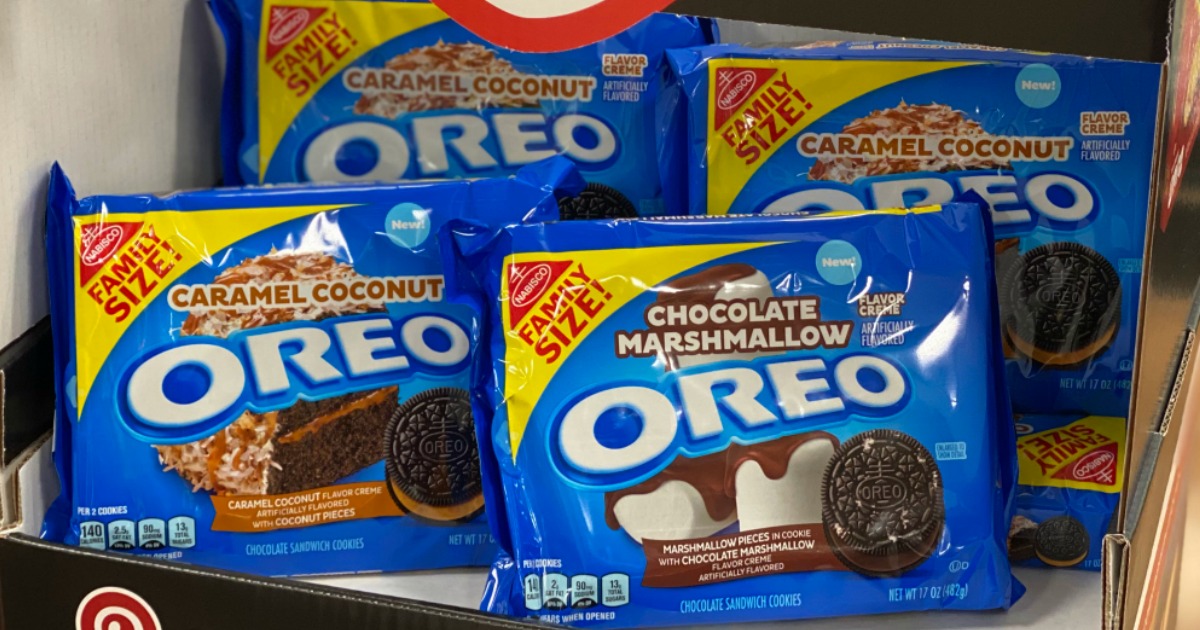 New in 2020 Caramel Coconut OREOs & Chocolate Marshmallow OREOs