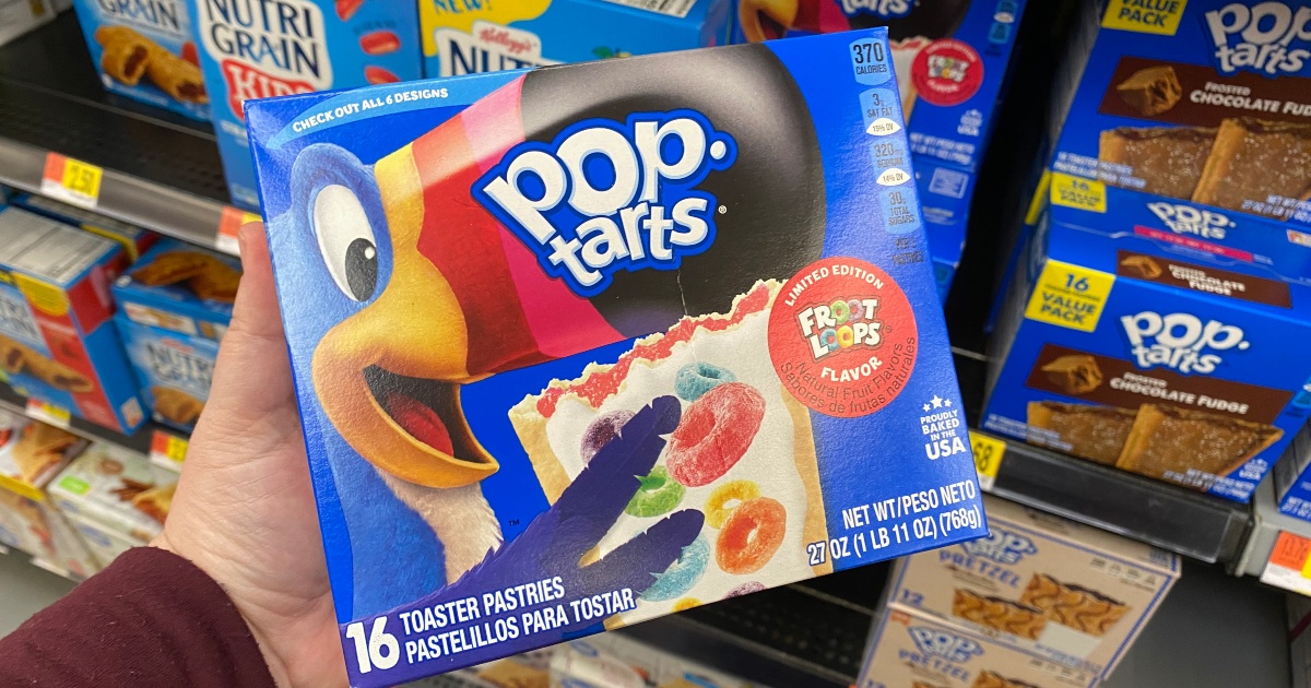 New Froot Loops PopTarts Are Now Available at Walmart