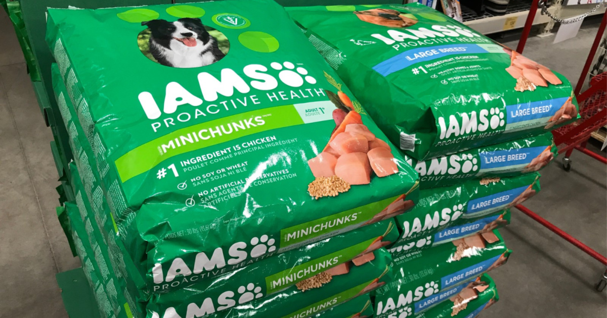 Buy Two 11lb+ Bags of Iams Dry Dog Food and Get Your Annual Vet Visit