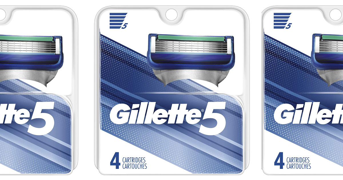 Gillette Razor Blade Refills 8Count Only 9 Shipped on Amazon