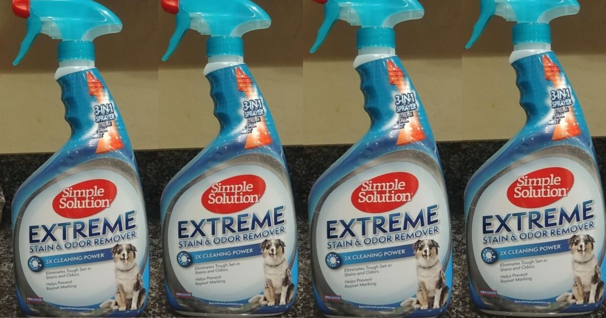 Simple Solution Extreme Stain & Odor Remover Just 4.85 Shipped on Amazon