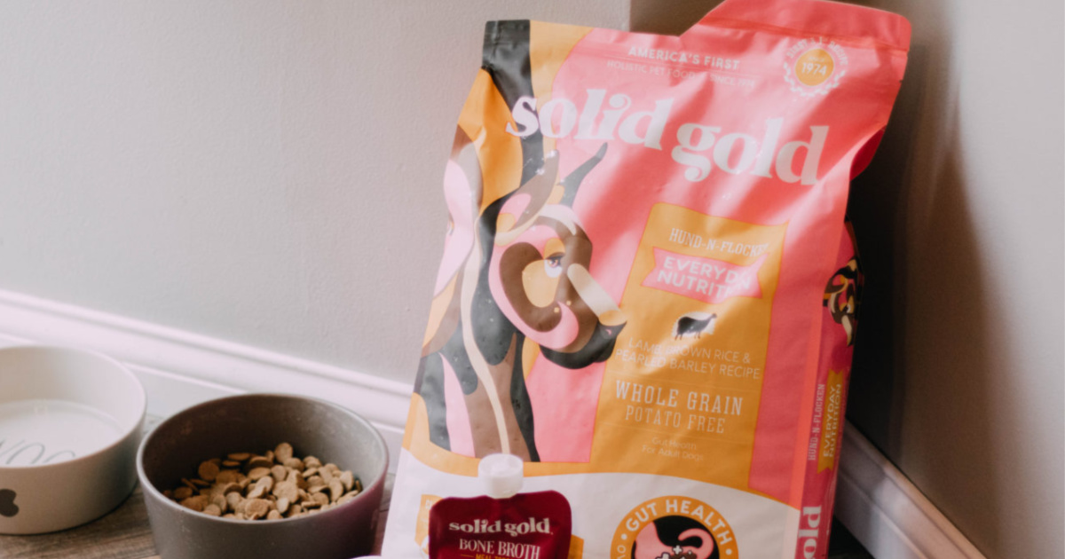 Solid Gold Dry Dog Food 15lb Bag Only 12 Shipped (Regularly 35)