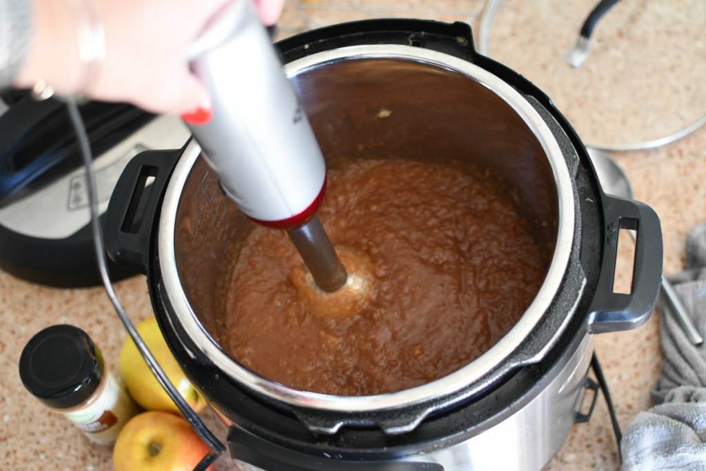 Instant Pot Applesauce in Just 5 Minutes Exclusive Hip2Save Recipe