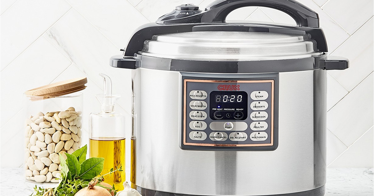 Crux 10-In-1 Pressure Cooker Only $39.99 Shipped on Macys.com