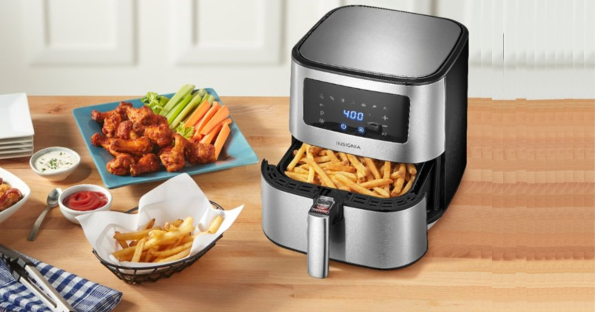 Insignia Air Fryers as Low as 39.99 Shipped on Best Buy (Regularly 100)