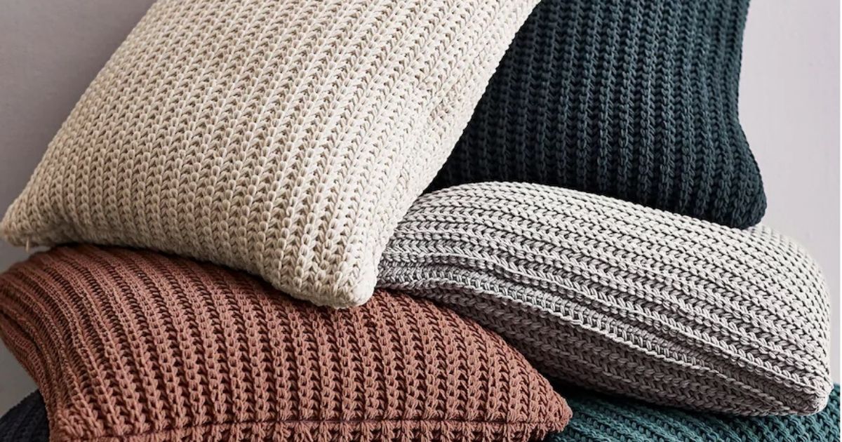 Scott Living Chenille Throw Pillows Only 9.59 on (Regularly 40)