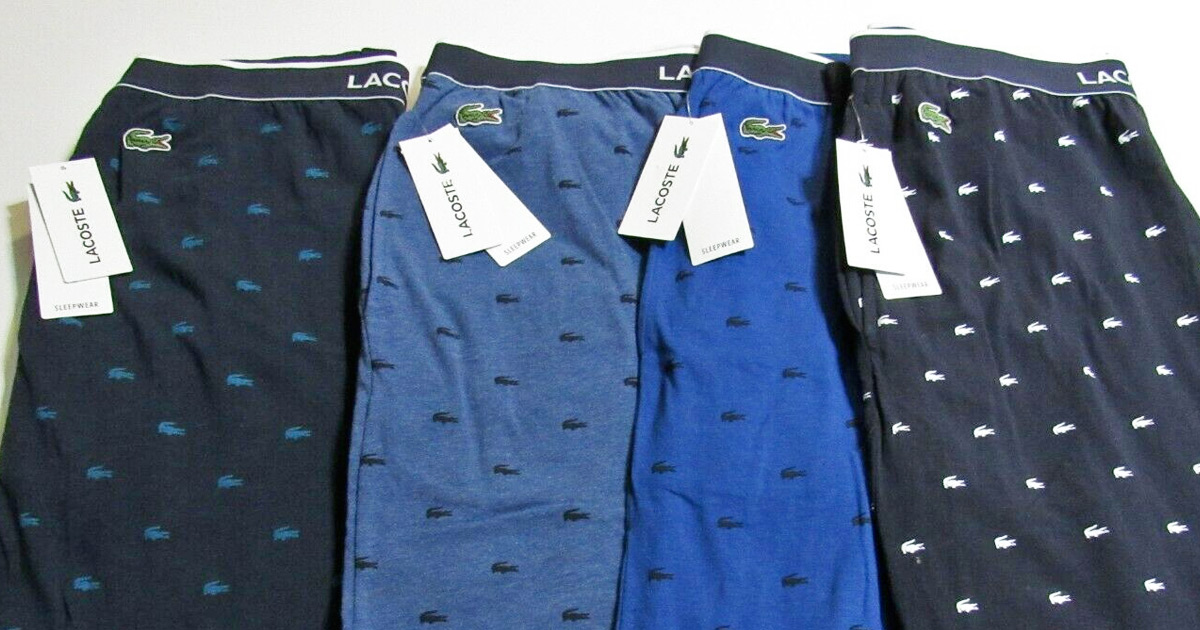 Lacoste Men's Pajama Sets Only 17.97 on Nordstrom Rack (Regularly 68