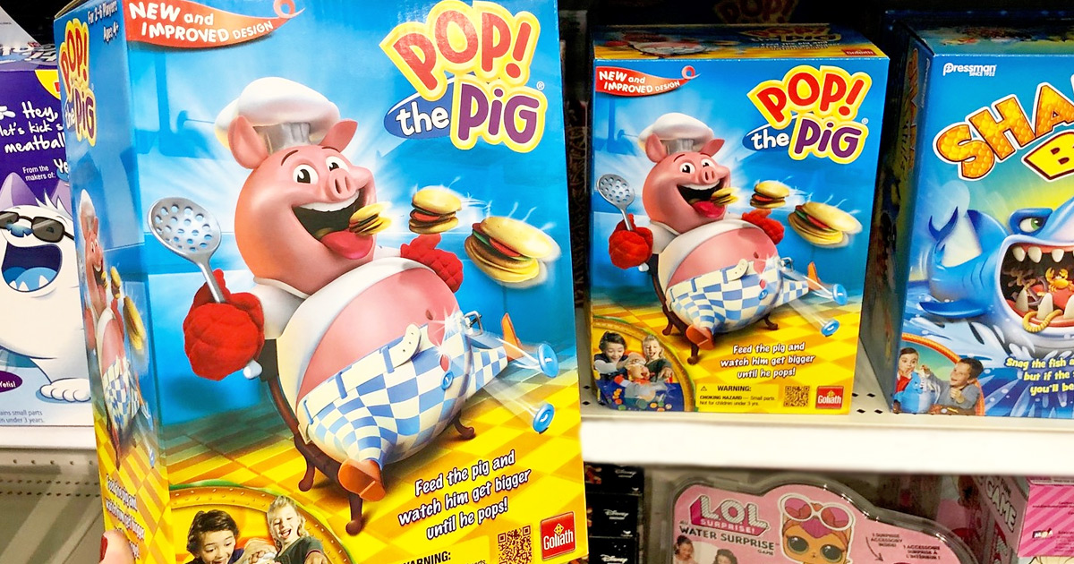 Up to 65 Off Board Games on Pop the Pig, Chutes and