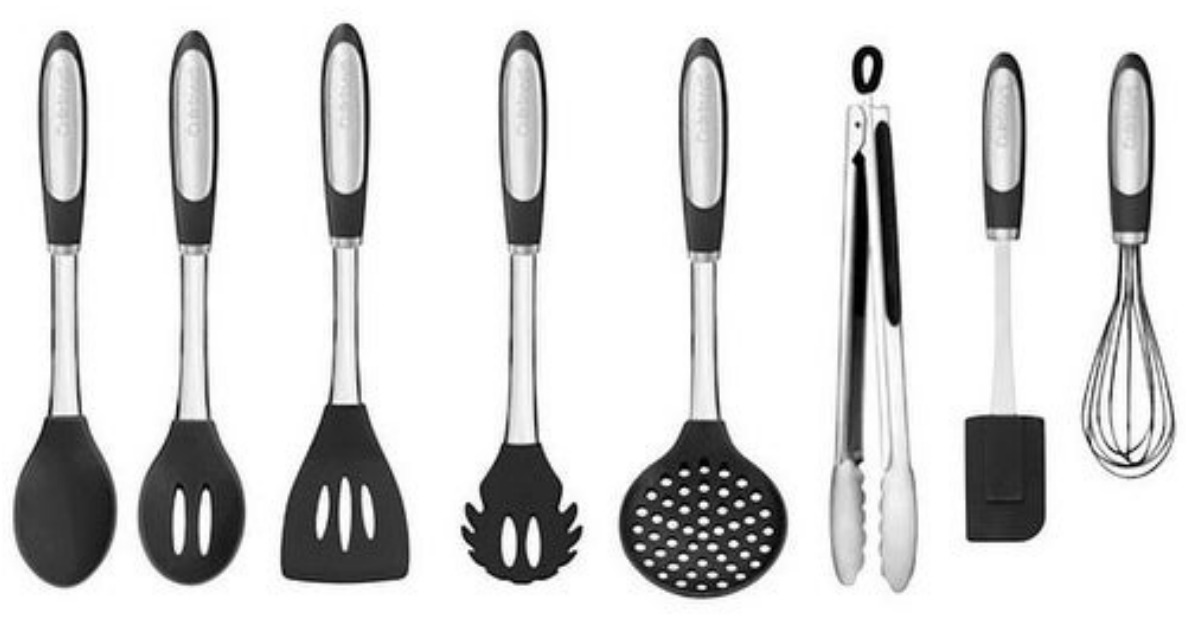 Cuisinart Stainless Steel Kitchen Utensils 8Piece Set Only 19.99 on