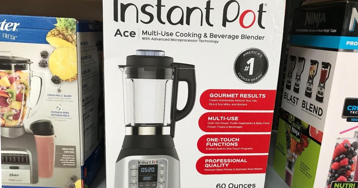 Instant Pot Ace Cooking Blender Only 69.99 Shipped on (Regularly 99)