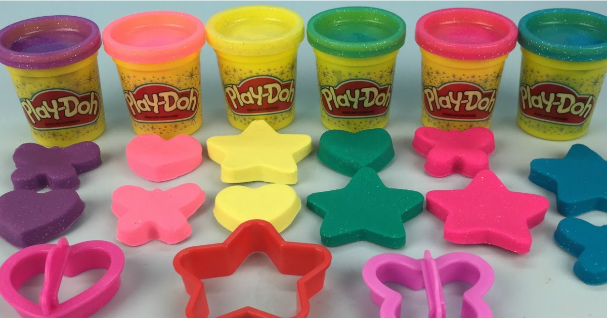 PlayDoh Sparkle 8Piece Set Only 4.49 on Amazon