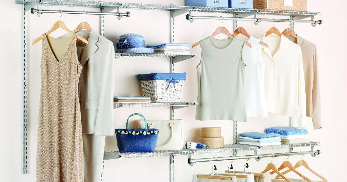 Rubbermaid Closet Storage Kit Storage Ideas