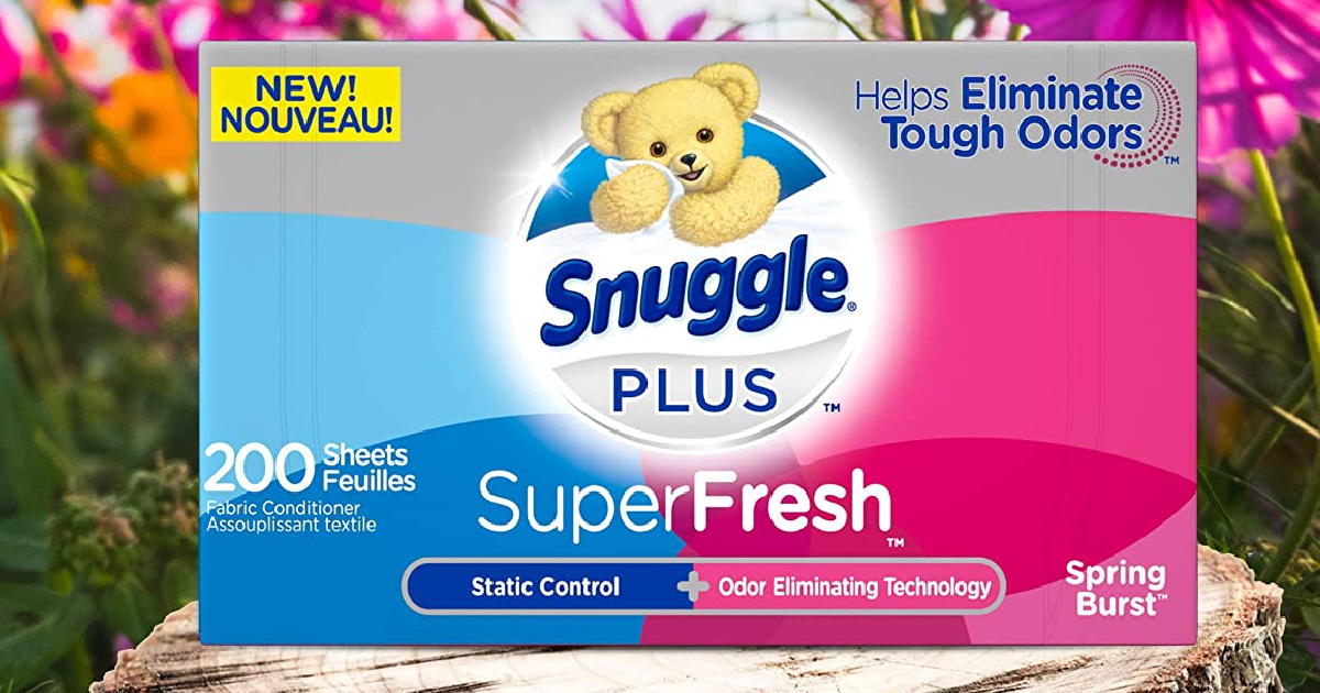 Snuggle Dryer Sheets 400Count Just 8 Shipped on Amazon