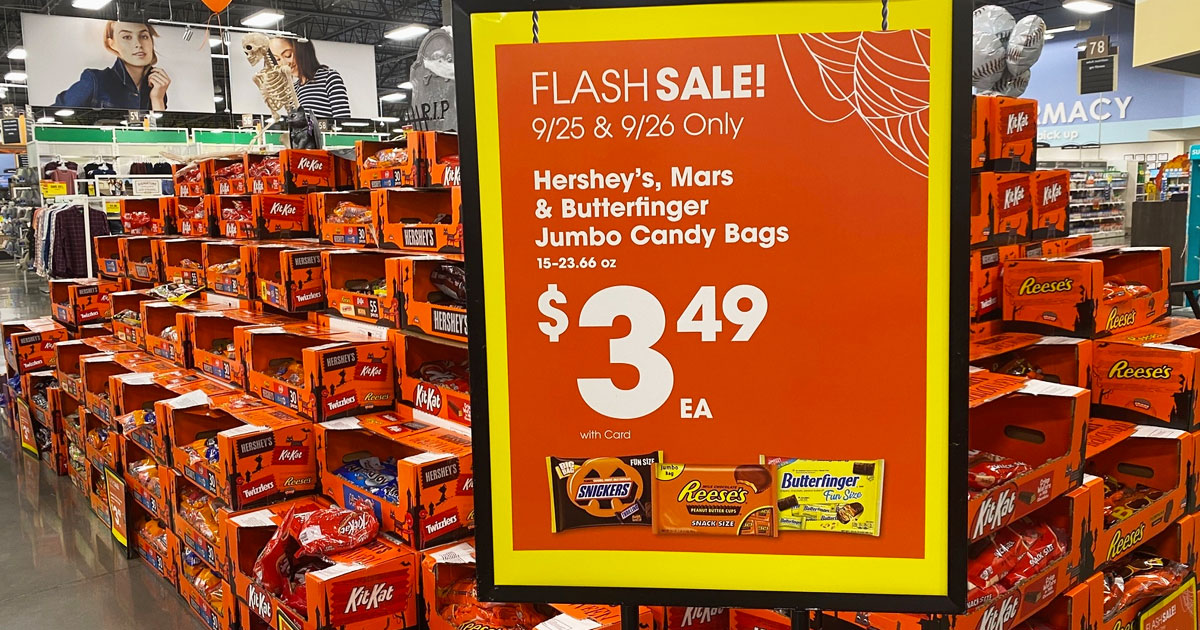 Up to 50 Off Halloween Candy Jumbo Bags at Kroger Stores (September