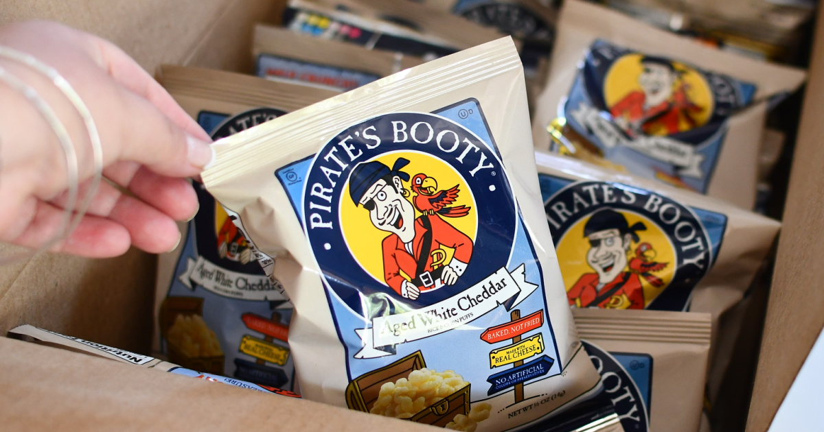 Pirate’s Booty Cheddar Puffs 24Pack Only 7.58 Shipped on Amazon