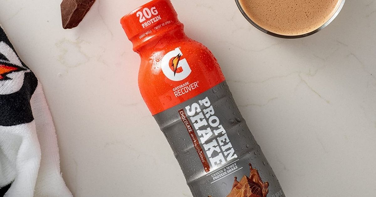 Gatorade Recover Protein Shake 12Pack Only 19 Shipped for Amazon