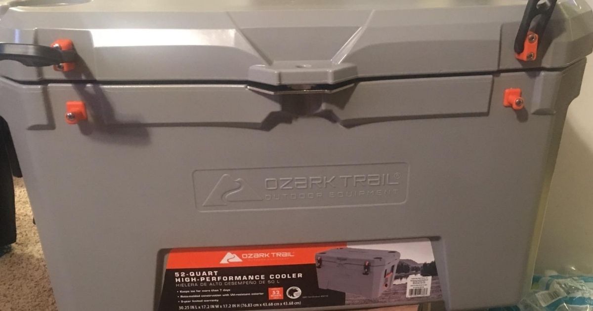 Ozark Trail HighPerformance 52Quart Cooler Only 64 Shipped on