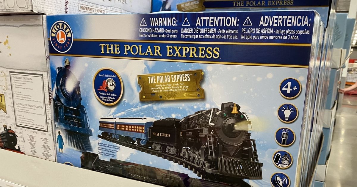 Polar Express & Harry Potter Train Sets Only 59.99 at Costco