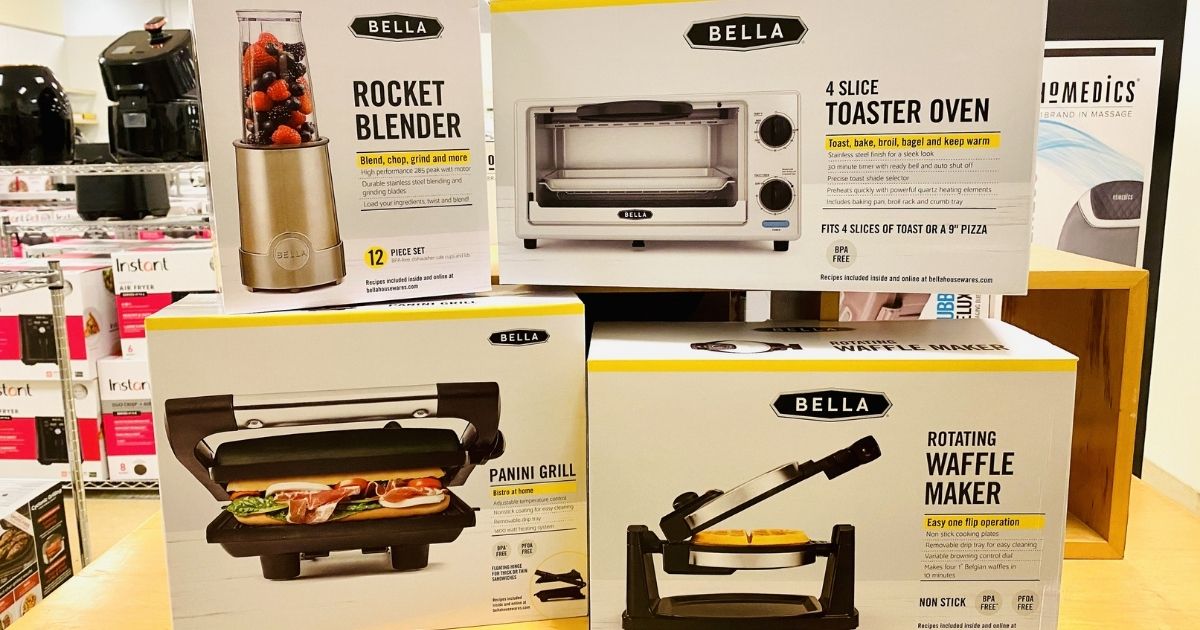 Bella Small Kitchen Appliances Only 7.99 After Rebate on