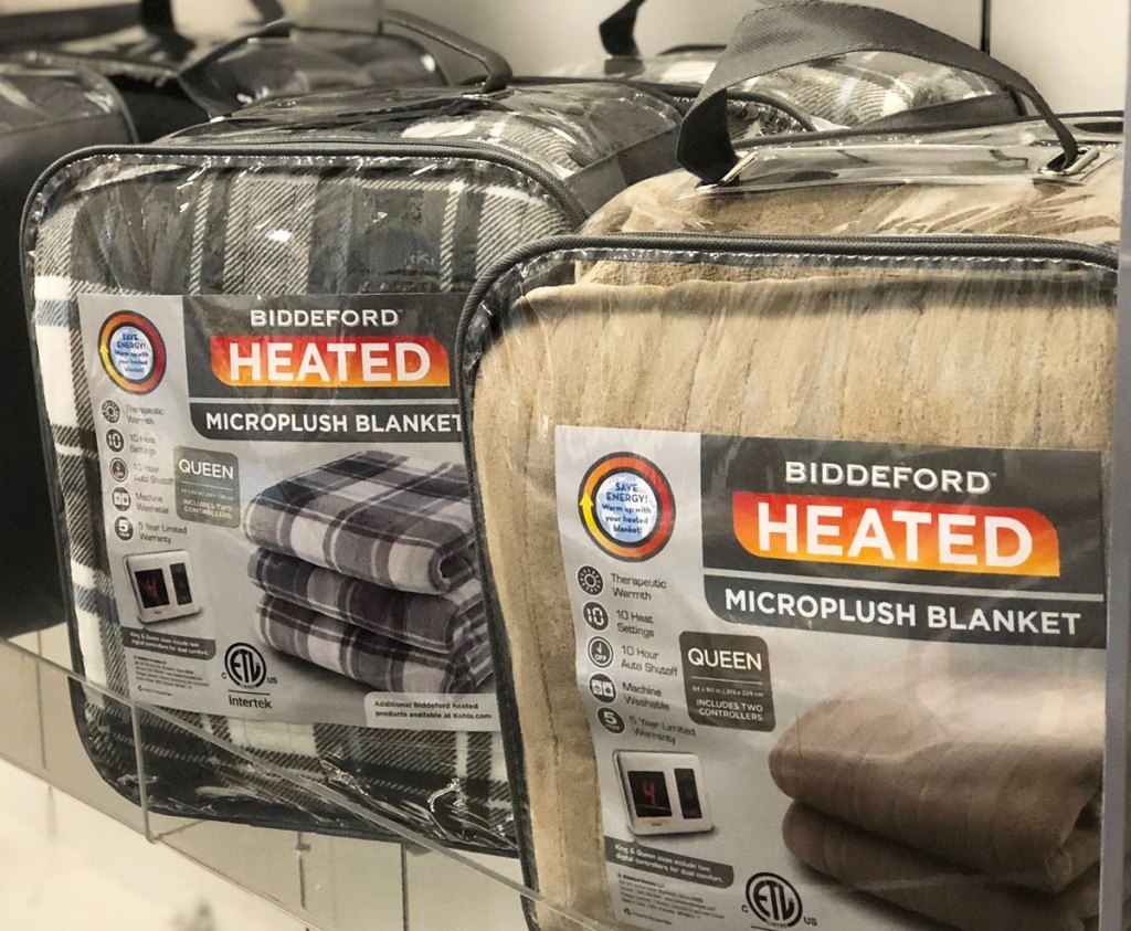 Our Fave Heated Electric Blankets & Sherpa Throws are Over 65 Off