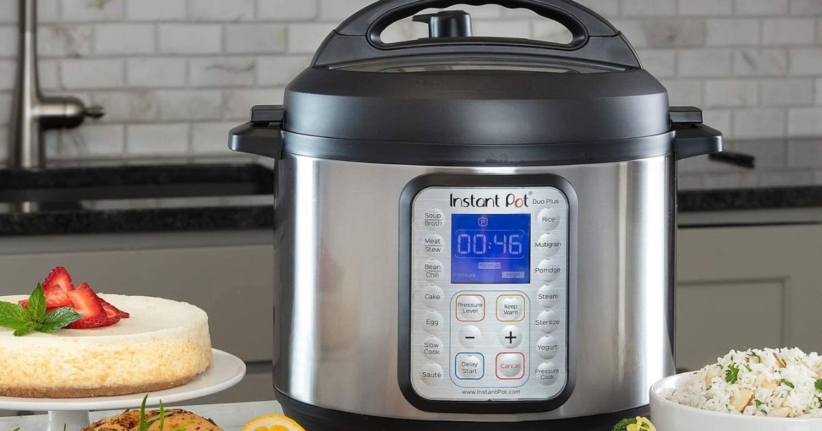 Instant Pot Duo Plus 8Quart Pressure Cooker Only 97.99 Shipped on Amazon (Regularly 160