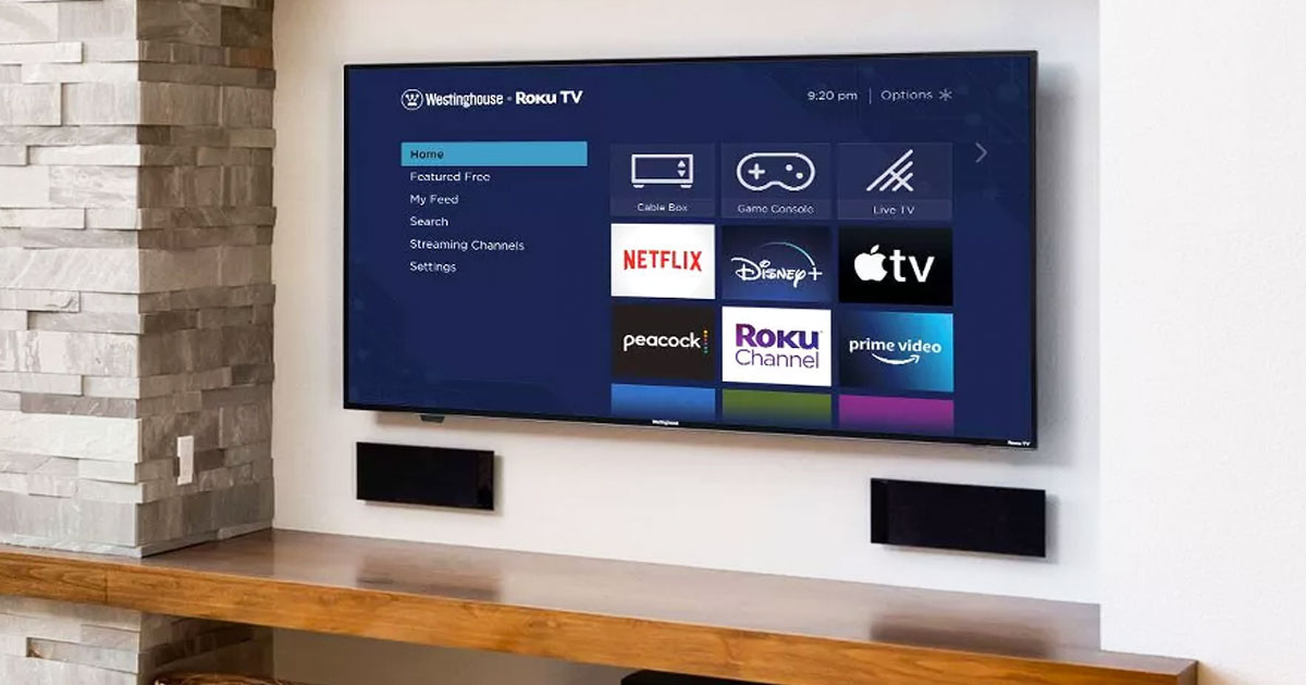 Westinghouse 50" 4K Roku Smart TV Only 169.99 on Target