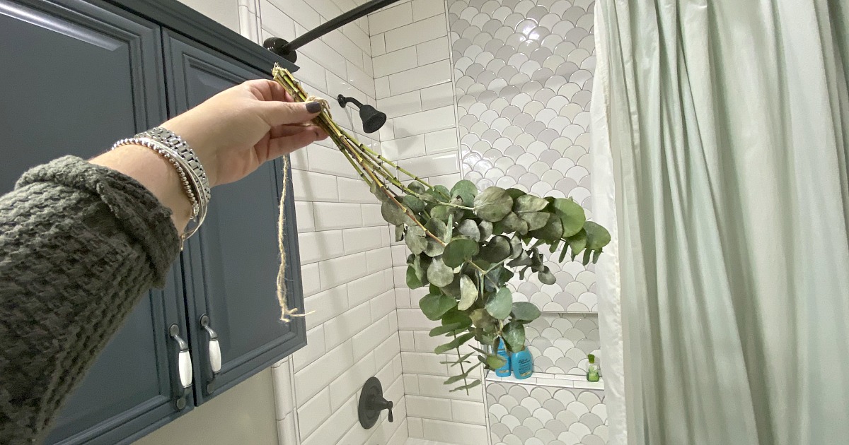 Why I Have Eucalyptus Hanging in My Shower + Easy DIY Hip2Save