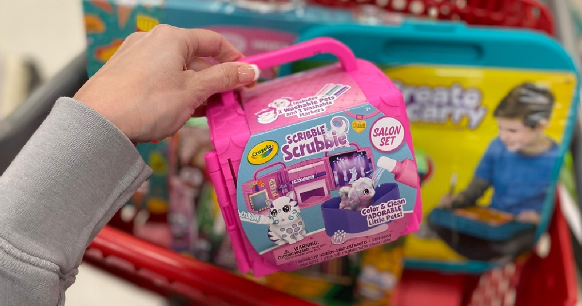 Up to 50 Off Crayola Craft Sets & Scribble Scrubbies on Amazon Hip2Save