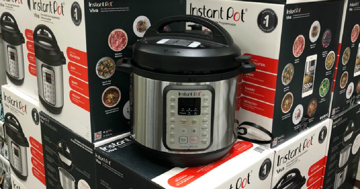 Instant Pot 6Quart VIVA 9in1 Pressure Cooker Only 49 Shipped on