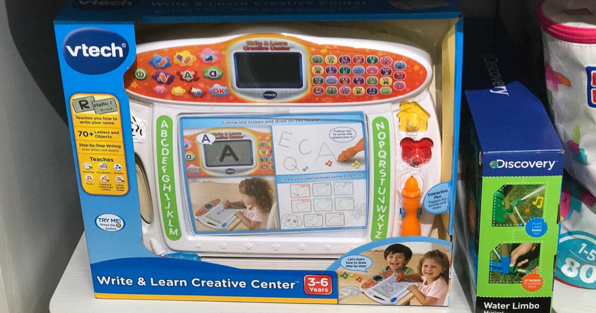 VTech write and learn letter pad YouTube
