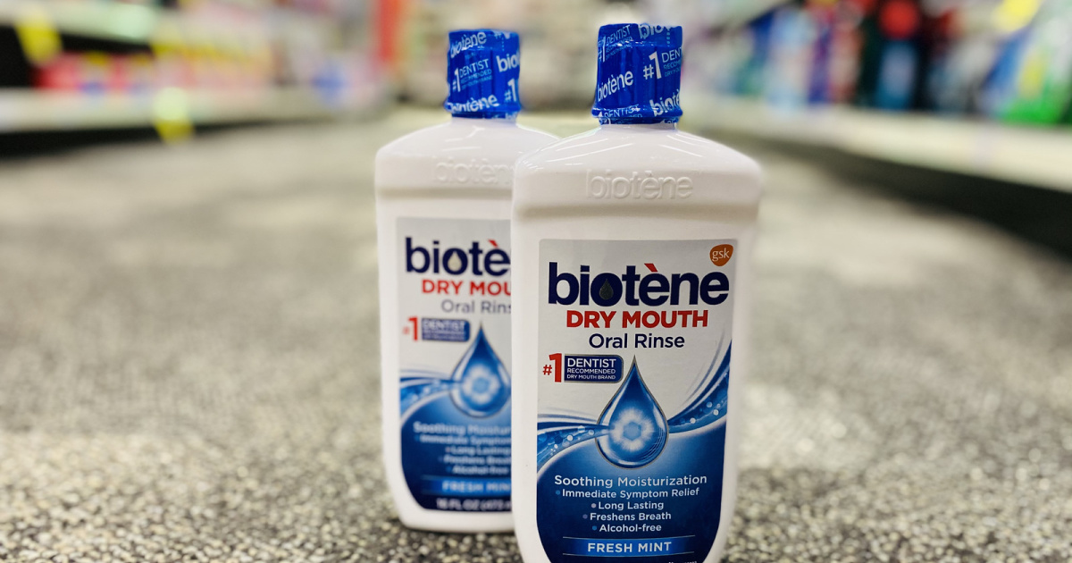 Biotene Dry Mouth Rinses Just 1.47 Each After Cash Back at CVS